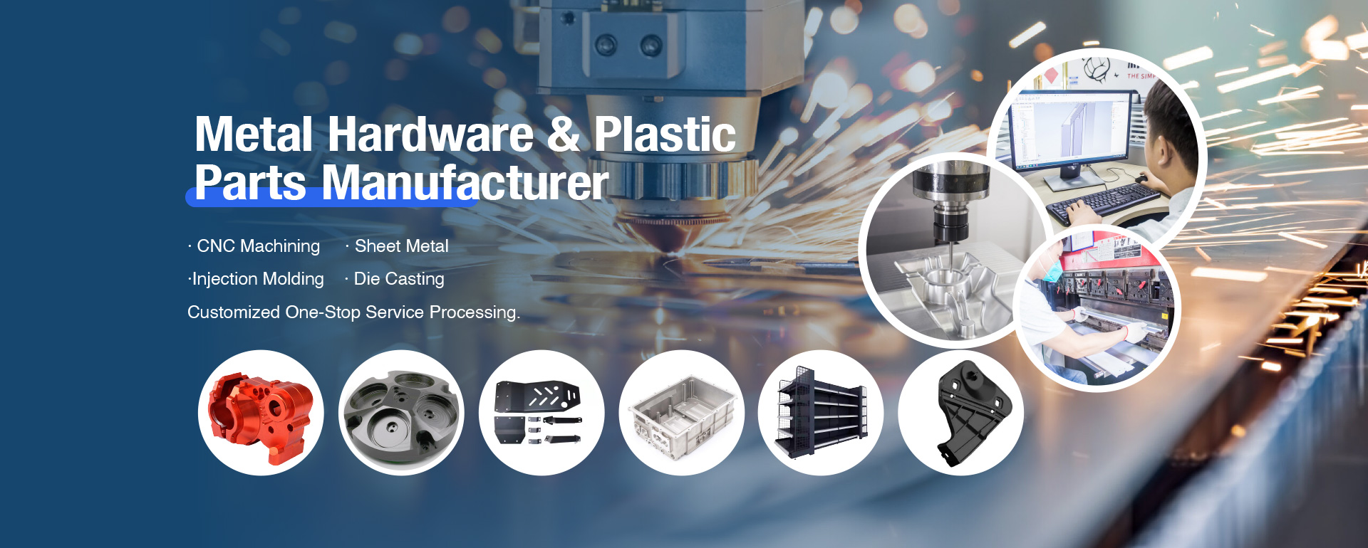 Metal Hardware & Plastic Parts Manufacturer