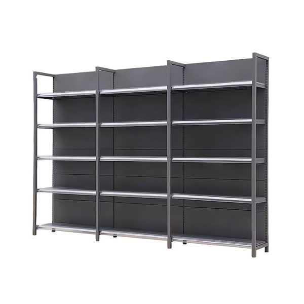 Adjustable multifunctional heavy-duty steel display/storage shelf