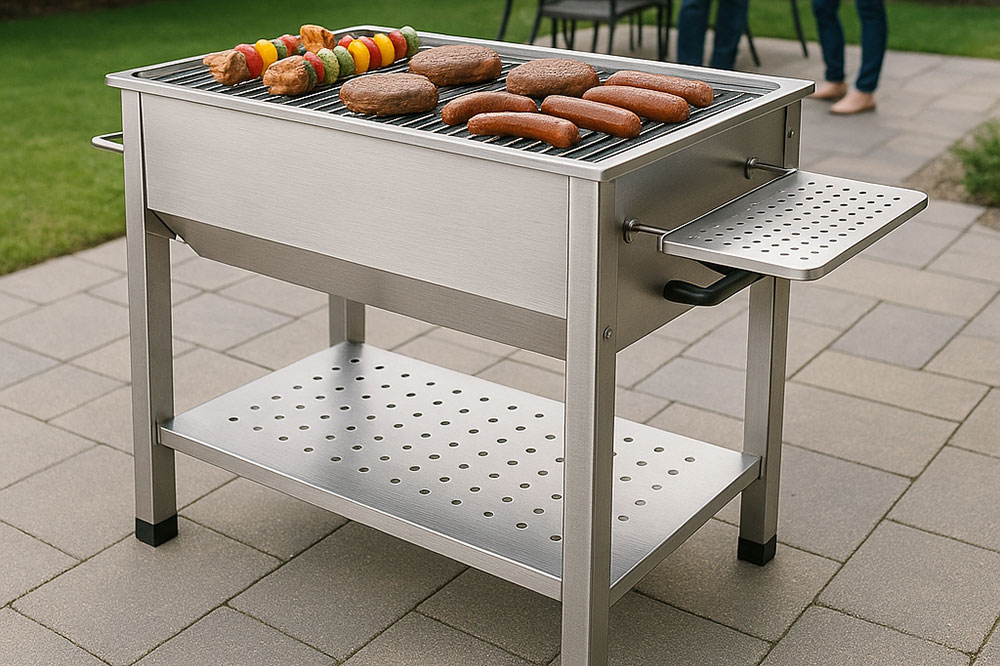 Custom Stainless Steel Barbecue Grills