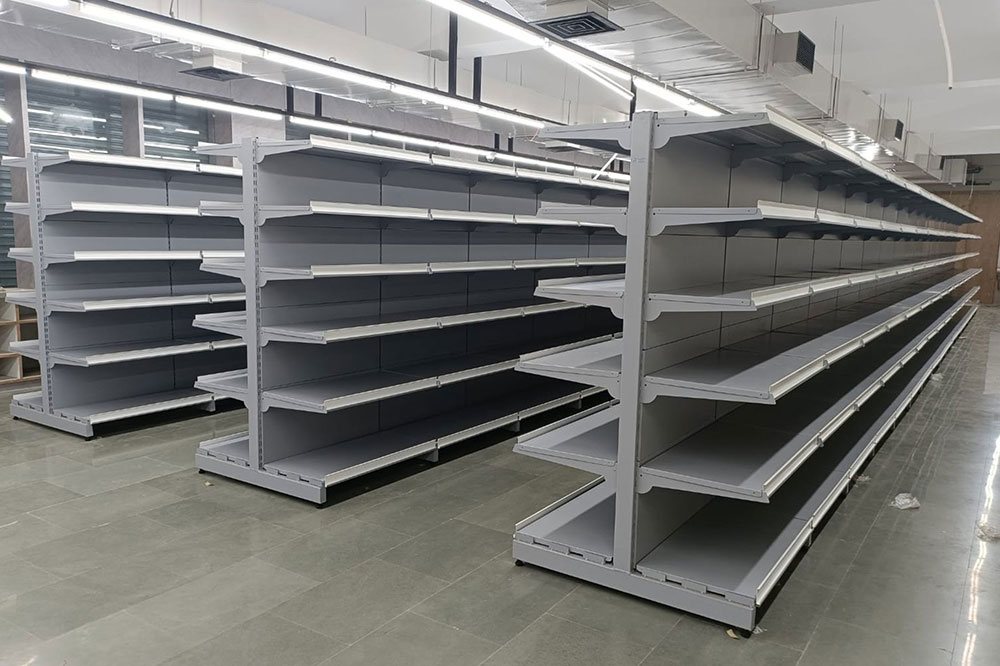 custom made metal shelves