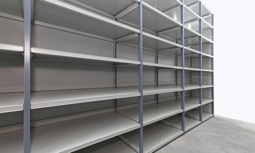commercial metal shelving