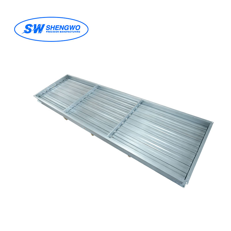 Custom Galvanized Steel Air Damper for Heavy-Duty HVAC Systems