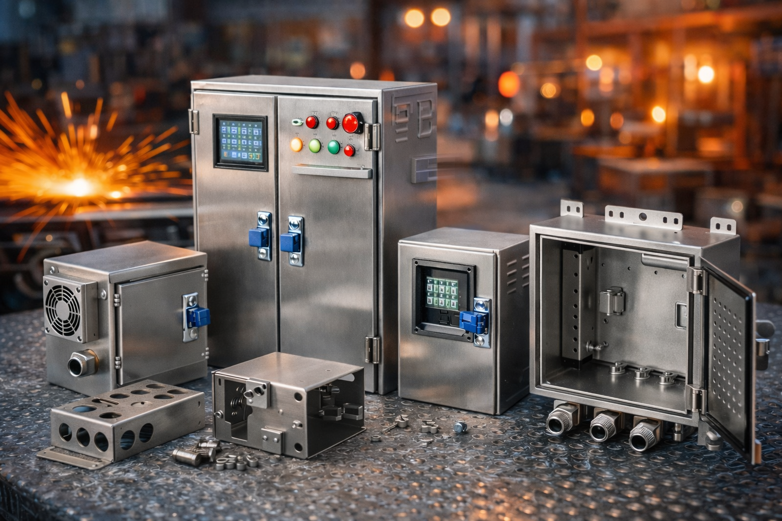 Custom Industrial Metal Enclosures