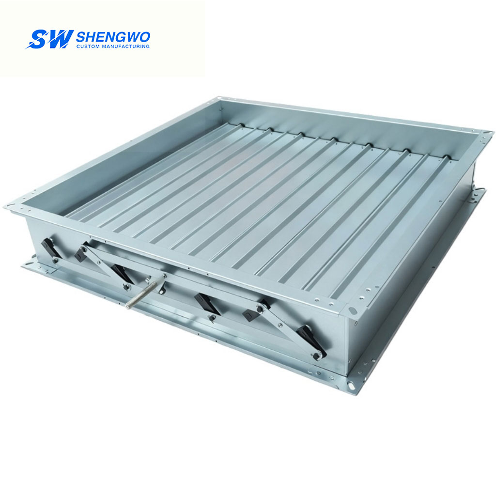 Custom Galvanized Volume Control Damper Manufacturer for Commercial HVAC Systems