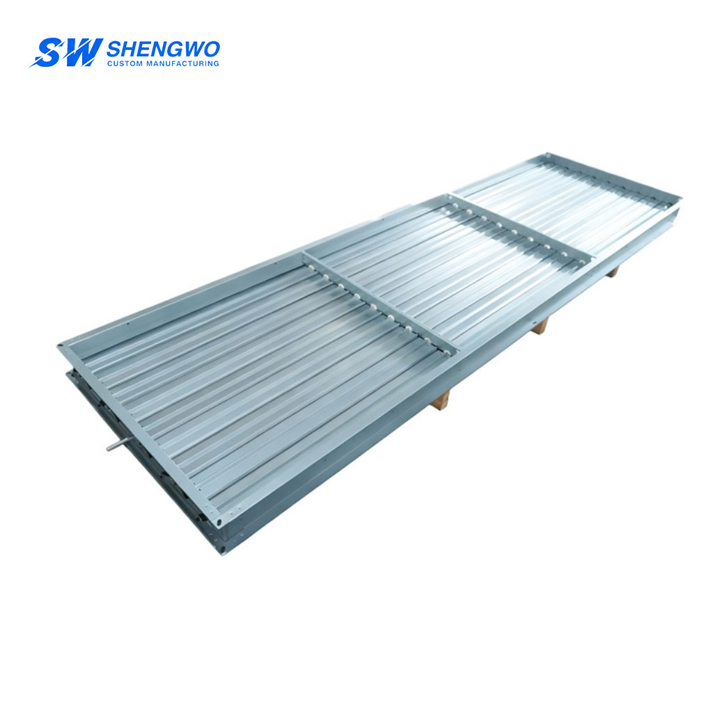 Galvanized Steel Backdraft Damper Manufacturer for Industrial HVAC Applications