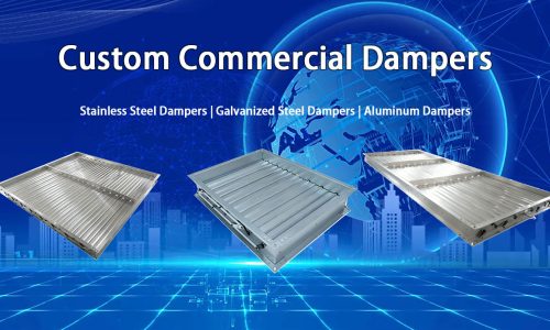 How Custom Commercial Dampers Improve Airflow in Industrial Ventilation